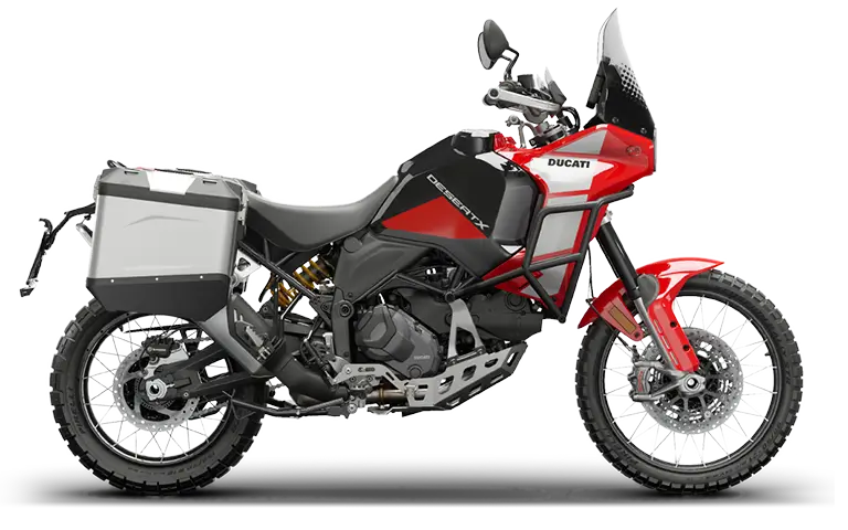 desertx-discovery-my2025-768x480 Ducati DesertX Motorrad, seitliche Ansicht.