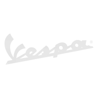 Vespa-Logo auf transparentem Hintergrund.