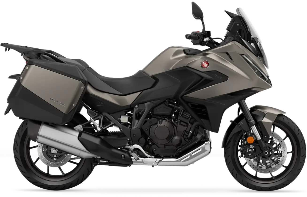 Honda NT1100 Honda NT1100 Motorrad, seitlich abgebildet.